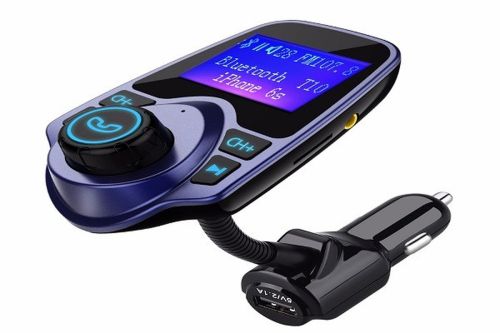 ФМ FM трансмітер автомобільний T10 модулятор авто MP3 Bluetooth Т10