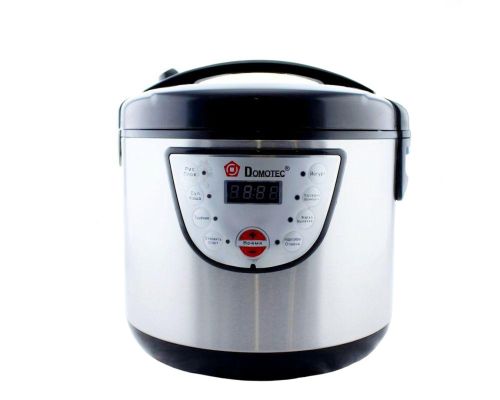 Мультиварка Domotec MS-7722 5л 6 програм Metall + книга рецептів