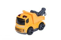 Індукційний трактор з краном Inductive Truck 777-002 їде по лінії