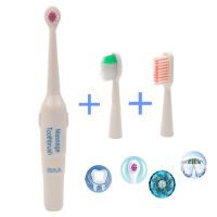 Електрична зубна щітка на батарейках 3 в 1 Massage Toothbrush R008-1