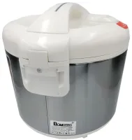 Електрична мультиварка скороварка Domotec MS-7727 на 5 л, 12 режимів приготування 1500W White, Мультиповар Домотек з підігрівом і таймером Біла