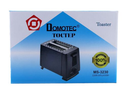 Тостер Domotec MS - 3230 650W Black
