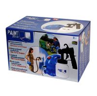 Електричний фарборозпилювач фарби Paint Zoom, ручний пульверизатор, розпилювач, TV фарбопульт 3 ступені розпилення Пейнт зум