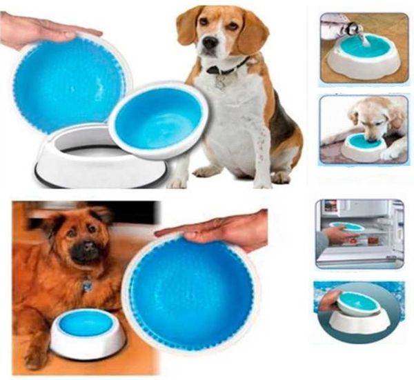 Охолоджуюча миска для води для домашніх тварин Frosty Bowl для собак і котів