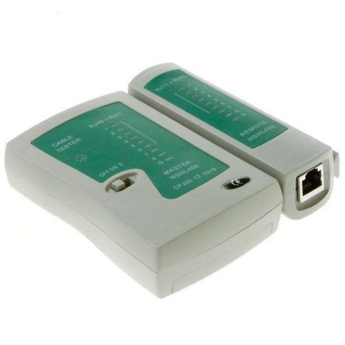 Тестер мережевий RJ45 LAN витої пари RJ-45 RJ - 11 RJ-12 NSHL-468