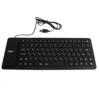 Клавіатура комп'ютерна USB силіконова KEYBOARD X3