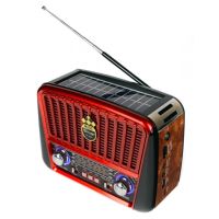 Портативний радіо приймач-MP3 колонка Golon RX-456s Solar з сонячною панеллю