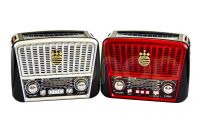 Портативний радіо приймач-MP3 колонка Golon RX-456s Solar з сонячною панеллю