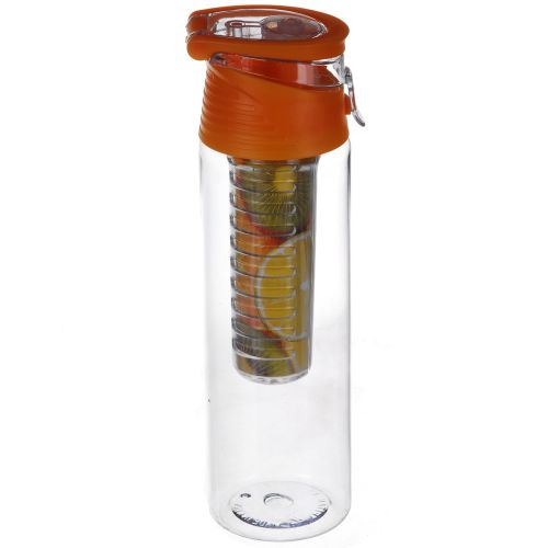 Пляшка для напоїв My Bottle 6009-700 з колбою під фрукти, кольори в асортименті