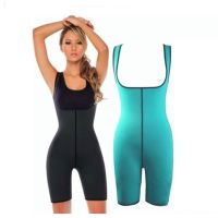Неопреновий стягуючий костюм Body Shaper для схуднення, Комбензон для занять спортом з ефектом сауни