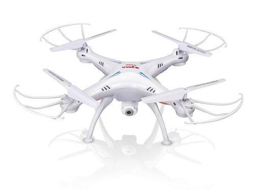 Радиоуправляемый квадрокоптер Syma X5SW-1 Black, White HD+ FPV с HD WI-FI камерой на пульте управления