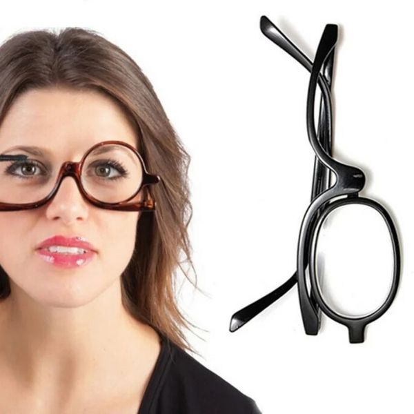 Окуляри для нанесення макіяжу з підсвічуванням EZ makeup 3x Magnification glasses