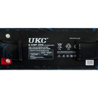 Універсальний гелевий акумулятор GEL UKC 6-CNF-200 12V 200Ah (акумуляторна батарея 12В 200Ач)