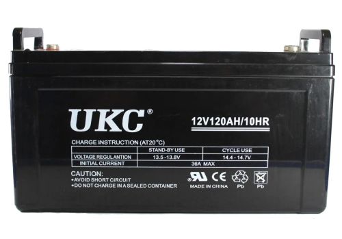 Універсальний гелевий акумулятор GEL UKC 6-CNF-120 12V 120Ah (акумуляторна батарея 12В 120Ач)