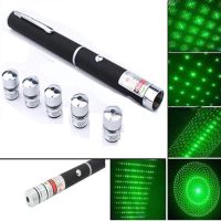 Зеленый Лазер (Green laser) 5 насадок 5 в 1 8400, лазерные указки, лазер указка, лазер зеленый