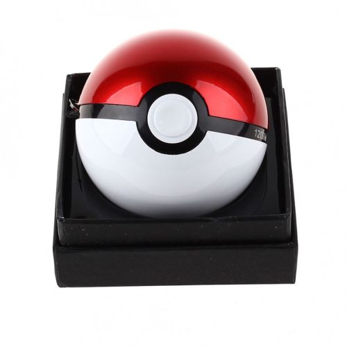 Портативний зарядний пристрій Power Bank 10000 mAh у вигляді Pokeball, у формі Покебол з мультфільму Pokemon