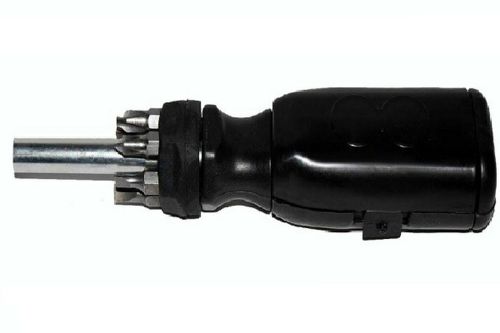 Викрутка з посиленою ручкою і насадками бітами TOOL QC002 5 насадок