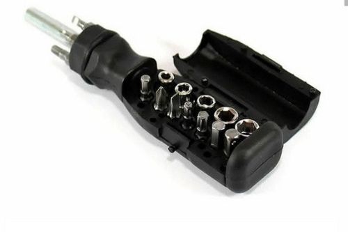 Викрутка з посиленою ручкою і насадками бітами TOOL QC002 5 насадок