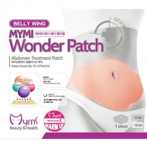 Пластир для схуднення на живіт Mymi wonder patch Up Body 5 шт в комплекті (комплект пластирів)