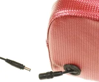 Вібраційний масажер для ніг Foot Massager MP-2257, електричний масажер для розминання ступень ніг і литок з підігрівом, Електромасажер Червоний