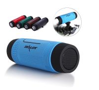 Велосипедна водонепроникна Bluetooth колонка з ліхтариком Zealot S1 кріпленням на кермо з power bank