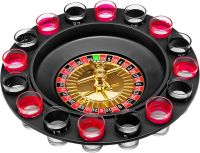 Алкогольна рулетка зі стопками Drinking Roulette Set i3 - 90 алко рулетка на 16 чарок, Алкорулетка