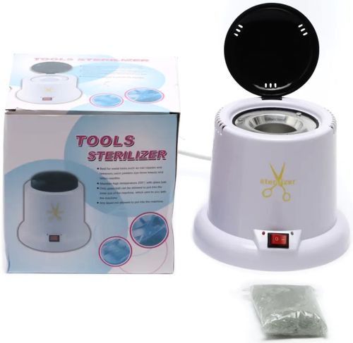 Кварцовий стерилізатор інструментів Tools Sterilizer YM 910a пристрій для стерилізації та дезінфекції манікюрних і педикюрних інструментів 100W