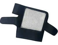 Турмаліновий наколінник з магнітними вставками Self-heating Knee Brace XL - 332 з зігріваючим ефектом еластичний бандаж грілка на коліно з підігрівом