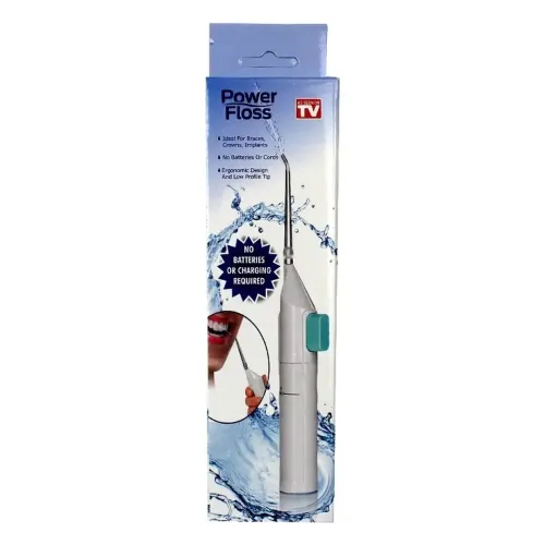 Персональний механічний іригатор для порожнини рота і зубів Power Floss Dental Water Jet, Водний ополіскувач Очищувач для догляду за порожниною рота