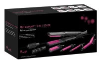 Мультистайлер для укладання волосся Umate pro Ceramic 12 In 1 Styler, Випрямляч випрямляч плойка для завивки і випрямлення волосся зі змінними насадками