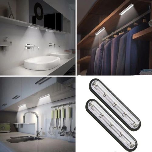 Светильник настенный StickNClick самоклеющиеся светильники Stick N Click Strip Light потолочные светильники