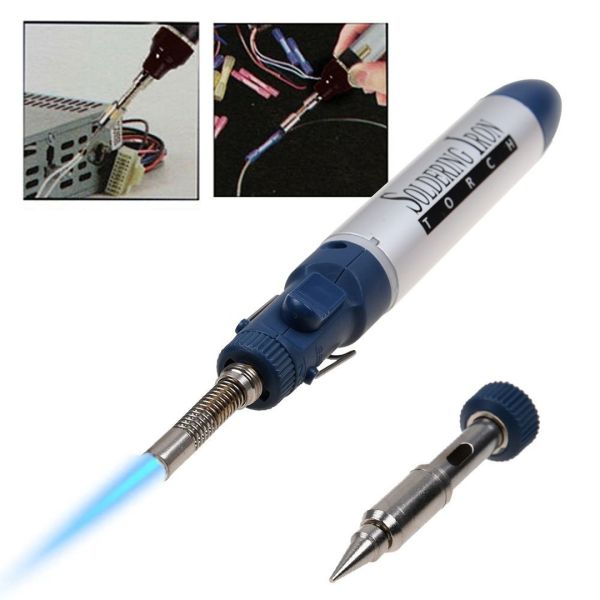Портативний газовий паяльник пальник пальник фен 3 в 1 Soldering Iron TORCH YJ230