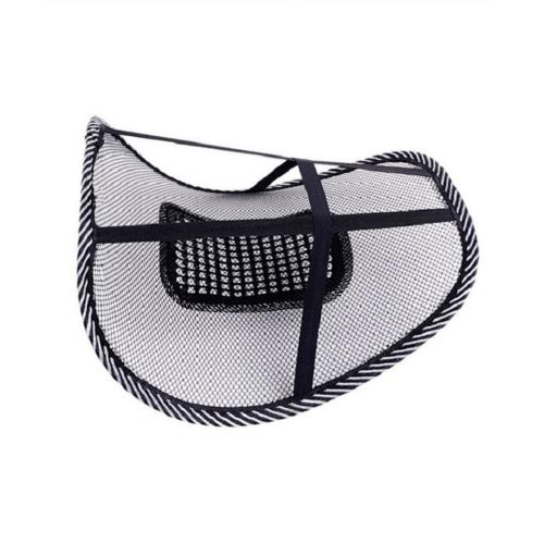 Ортопедична спинка-подушка Plymex Seat Back c масажером Упор поперековий для спини на крісло, стілець, в автоSupretto Car Back Support