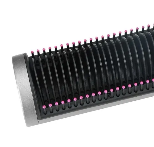 Фен гребінець випрямляч 2 в 1 Hair Dryer And Styler XR-8802 для сушіння будь-якого типу волосся, Стайлер для укладання гарячим повітрям 800W JMJ-189