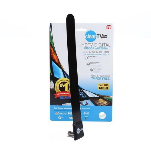 Цифрова телевізійна антена Digital Clear TV key full hd 1080 приймач HQCLEAR TV