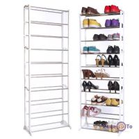 Органайзер, полиця для взуття Amazing Shoe Rack металева на 30 пар