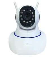 Бездротова поворотна WIFI IP камера відеоспостереження Icam Q5T White, біла з датчиком руху і нічним баченням Yoosee SMART PRO