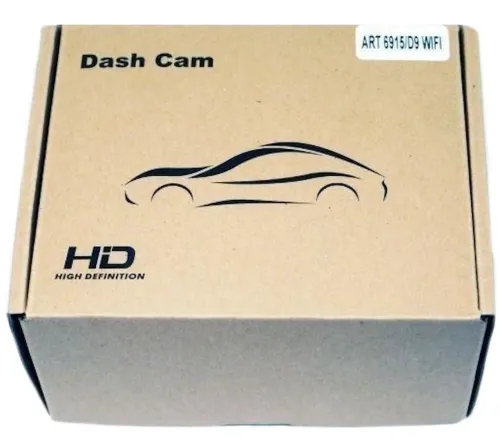 Автомобільний відеореєстратор UKC DVR D9 Wi-Fi HD 1080p на лобове скло, авторегістратор H7 з управлінням від телефону в салон машини чорний