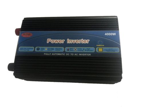 Автомобільний перетворювач напруги Wimpex 12v-220v 4000W інвертор C Led дисплеєм