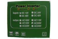 Автомобільний перетворювач напруги Wimpex 12V-220V 7200w інвертор C Led дисплеєм і зарядним від мережі 220