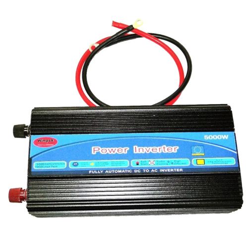 Автомобильный преобразователь напряжения Wimpex 12V-220V 5000W авто инвертор c Led дисплеем