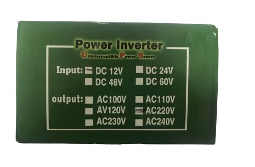 Автомобільний перетворювач напруги Wimpex 12v-220v 3200W інвертор C зарядним від мережі 220 8A