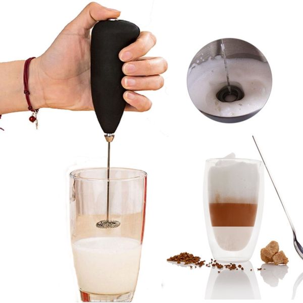 Ручний міні міксер Fuke mini creamer для збивання молока, вершків (Капучинатор, вінчик для капучино, Кава) 