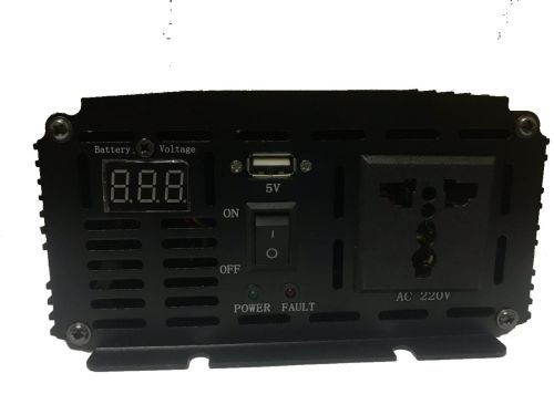 Автомобільний перетворювач напруги Wimpex 24V - 220V 5300w авто інвертор C Led дисплеєм