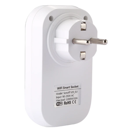 Умная WiFi розетка WiFi Smart Socket Plug SA-14 10A 100-240V с дистанционным управлением с телефона, Смарт розетка с Wi-Fi подключением в розетку