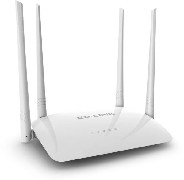 Бездротовий маршрутизатор (Wi-fi роутер) LB-Link BL-WR450H WiFi White на 4 антени і 2 USB порту