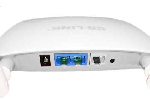 Бездротовий маршрутизатор (Wi-fi роутер) LB-Link BL-WR450H WiFi White на 4 антени і 2 USB порту