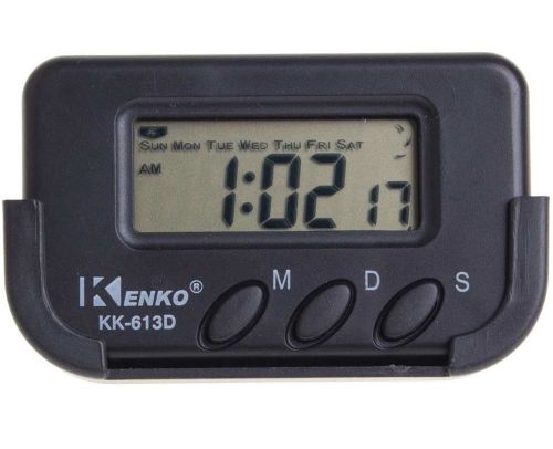 Електронний автомобільний годинник Kenko KK-613D з будильником і секундоміром