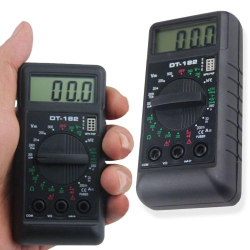 Цифровий мультиметр Digital DT-182 тестер звуковий мультиметр