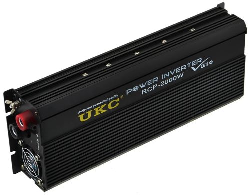 Професійний перетворювач інвертор UKC 12V - 220V RCP-2000W